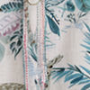 Cream Blended Cotton Medium Length Kurta with Floral Print